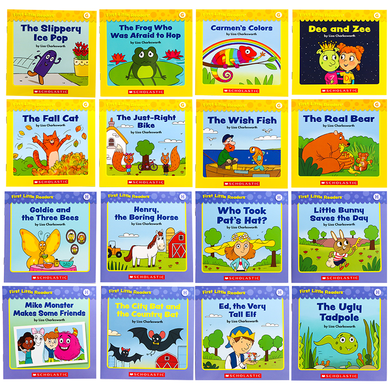First Little Readers  G&H  学乐小读者系列G&H 共16册 儿童英语分级阅读