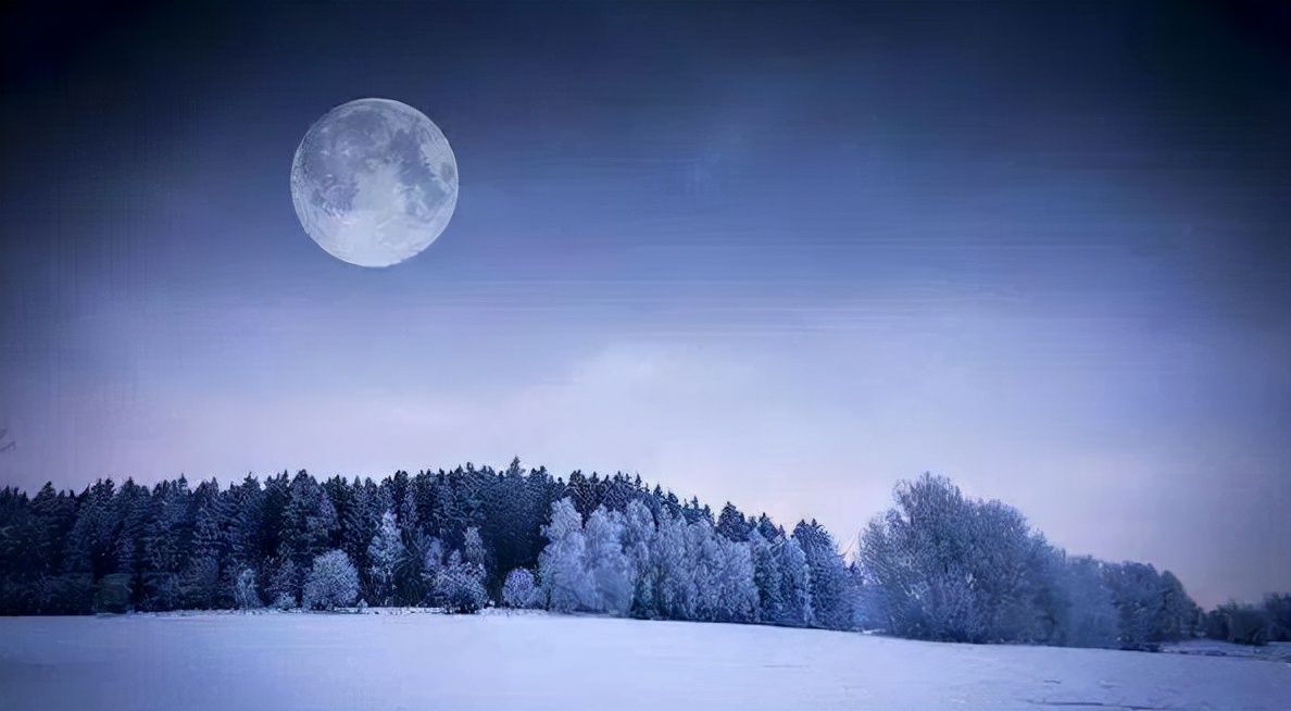 有关十首月夜的诗词推荐，欣赏冬天最美的月色