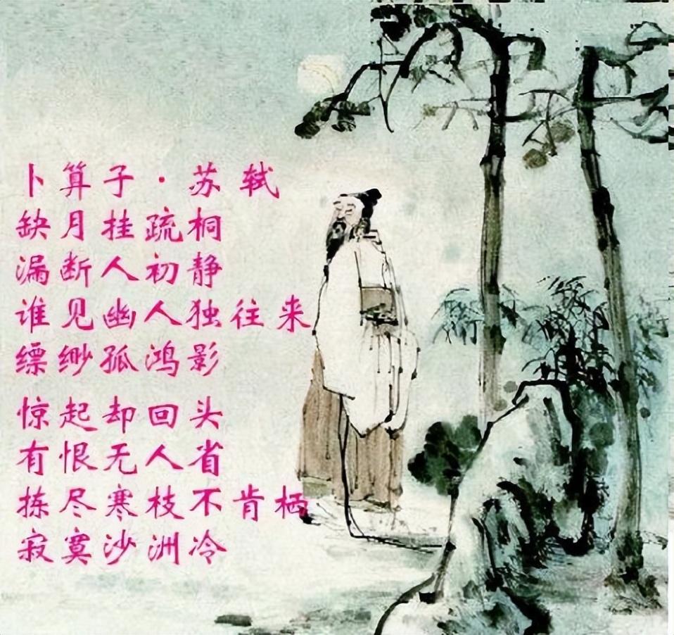 苏轼人生哲理的20首诗词（感悟人生的经典古诗句）